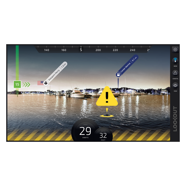 LOOKOUT AI Marine Vision | Full-Color Night Vision & Hazard Detection