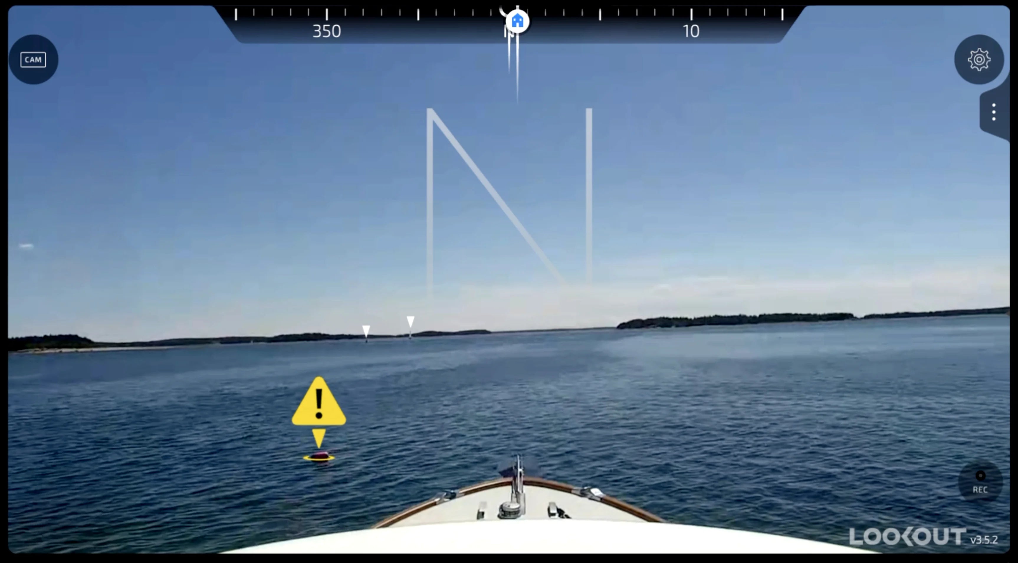 LOOKOUT detecting hazards on the water